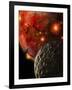 Asteroid Impacts on the Early Earth-Stocktrek Images-Framed Photographic Print