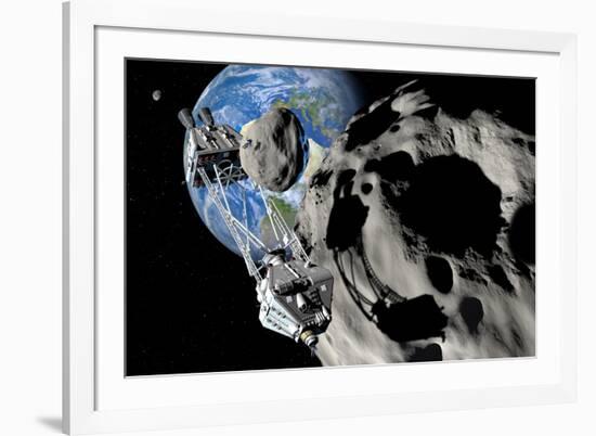 Asteroid Mining-null-Framed Photographic Print