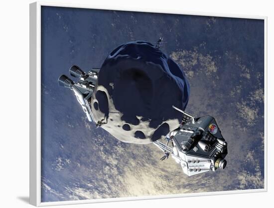 Asteroid Mining-null-Framed Photographic Print