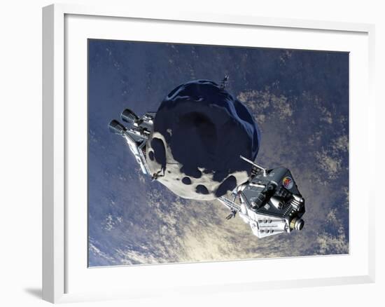 Asteroid Mining-null-Framed Photographic Print