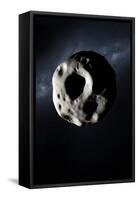 Asteroid-null-Framed Stretched Canvas