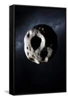 Asteroid-null-Framed Stretched Canvas