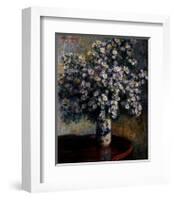 Asters, 1880-Claude Monet-Framed Art Print