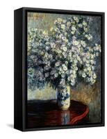 Asters, 1880-Claude Monet-Framed Stretched Canvas
