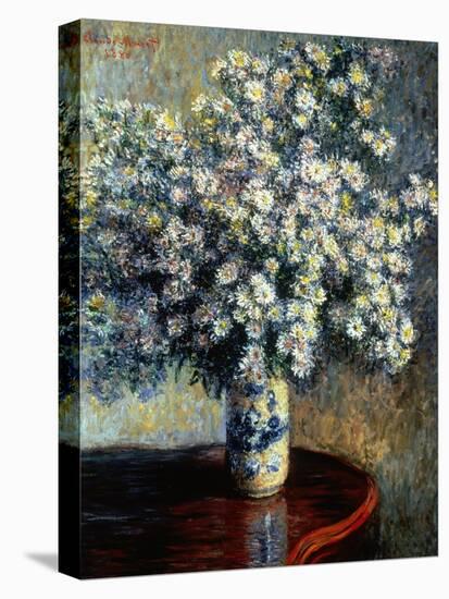 Asters, 1880-Claude Monet-Stretched Canvas