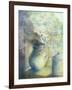 Asters - Snowsprite in Jug on Window Sill-Karen Armitage-Framed Giclee Print