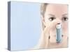 Asthma Inhaler Use-Gavin Kingcome-Stretched Canvas