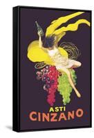 Asti Cinzano-Leonetto Cappiello-Framed Stretched Canvas