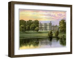 Astley Hall, Lancashire, Home of Baronet De Hoghton, C1880-Benjamin Fawcett-Framed Giclee Print