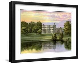 Astley Hall, Lancashire, Home of Baronet De Hoghton, C1880-Benjamin Fawcett-Framed Giclee Print