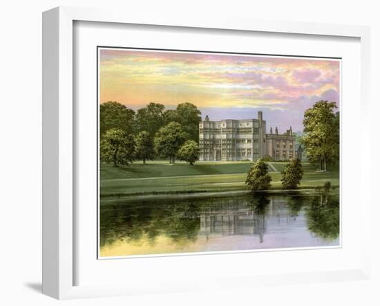 Astley Hall, Lancashire, Home of Baronet De Hoghton, C1880-Benjamin Fawcett-Framed Giclee Print