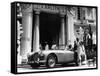 Aston Martin DB2-4 Outside the Hotel Carlton, Cannes, France, 1955-null-Framed Stretched Canvas