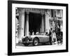 Aston Martin DB2-4 Outside the Hotel Carlton, Cannes, France, 1955-null-Framed Photographic Print