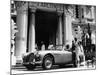 Aston Martin DB2-4 Outside the Hotel Carlton, Cannes, France, 1955-null-Mounted Photographic Print