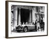 Aston Martin DB2-4 Outside the Hotel Carlton, Cannes, France, 1955-null-Framed Photographic Print