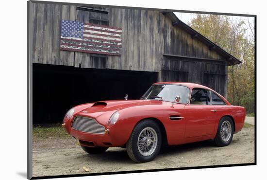 Aston Martin DB4 GT by Touring 1960-Simon Clay-Mounted Photographic Print