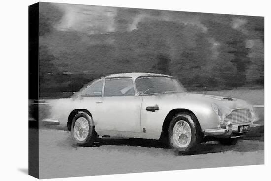 Aston Martin DB5 Watercolor-NaxArt-Stretched Canvas