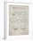 Aston Martin V-12 Zagato Patent-Cole Borders-Framed Art Print