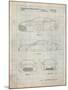 Aston Martin V-12 Zagato Patent-Cole Borders-Mounted Art Print