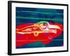 Aston Martin Vs Porsche-NaxArt-Framed Art Print