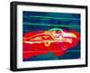 Aston Martin Vs Porsche-NaxArt-Framed Art Print