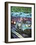 Aston Racecar-Rock Demarco-Framed Giclee Print