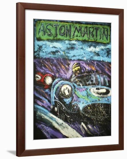 Aston Racecar-Rock Demarco-Framed Giclee Print