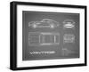 Aston V8 Vantage-Grey-Mark Rogan-Framed Art Print