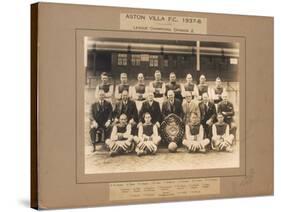 Aston Villa F.C., 1937-38, League Champions, Division 2-English School-Stretched Canvas