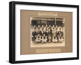 Aston Villa F.C., 1937-38, League Champions, Division 2-English School-Framed Giclee Print