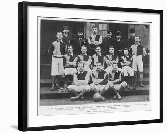 Aston Villa F.C in 1894-null-Framed Art Print