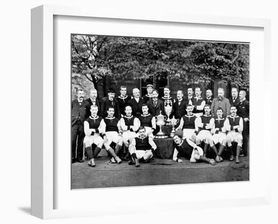 Aston Villa Football Club, 1896-null-Framed Photographic Print