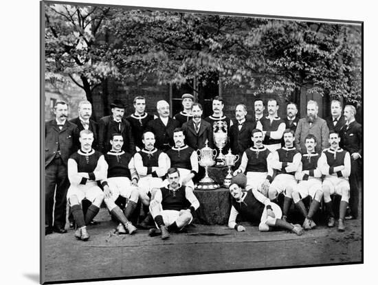 Aston Villa Football Club, 1896-null-Mounted Photographic Print