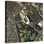 Aston Villa's Villa Park Stadium, Aerial-Getmapping Plc-Stretched Canvas