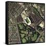 Aston Villa's Villa Park Stadium, Aerial-Getmapping Plc-Framed Stretched Canvas