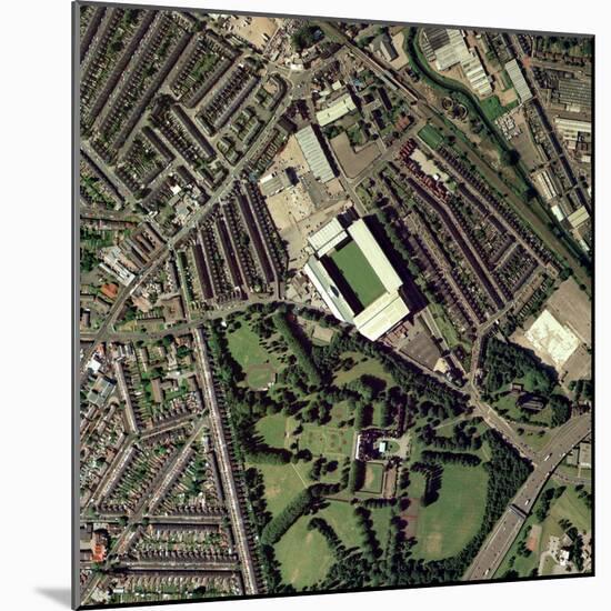 Aston Villa's Villa Park Stadium, Aerial-Getmapping Plc-Mounted Premium Photographic Print