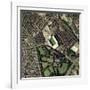 Aston Villa's Villa Park Stadium, Aerial-Getmapping Plc-Framed Photographic Print