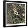Aston Villa's Villa Park Stadium, Aerial-Getmapping Plc-Framed Photographic Print