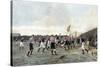 Aston Villa V Sunderland, 1893-Thomas Marie Madawaska Hemy-Stretched Canvas