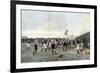 Aston Villa V Sunderland, 1893-Thomas Marie Madawaska Hemy-Framed Giclee Print