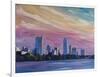 Astonishing Austin Texas Skyline At Dusk-Markus Bleichner-Framed Art Print