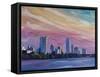 Astonishing Austin Texas Skyline At Dusk-Markus Bleichner-Framed Stretched Canvas