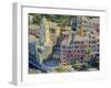 Astonishing Vernazza Cinque Terre Italy I-Markus Bleichner-Framed Art Print