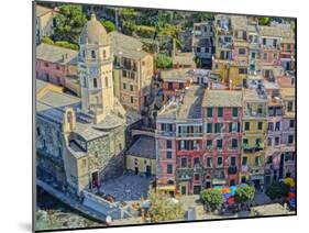 Astonishing Vernazza Cinque Terre Italy I-Markus Bleichner-Mounted Art Print