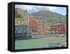 Astonishing Vernazza Cinque Terre Italy III-Markus Bleichner-Framed Stretched Canvas