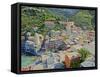 Astonishing Vernazza Cinque Terre Italy IV-Markus Bleichner-Framed Stretched Canvas