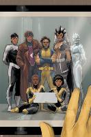 Astonishing X-Men #68 Cover: Wolverine, Gambit, Warbird, Iceman, Northstar, Reyes, Cecilia, Karma-Phil Noto-Lamina Framed Poster