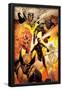 Astonishing X-Men No.35: Storm, Cyclops, Armor, Beast, Wolverine, Frost-Phil Jimenez-Framed Poster