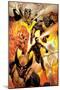 Astonishing X-Men No.35: Storm, Cyclops, Armor, Beast, Wolverine, Frost-Phil Jimenez-Mounted Poster