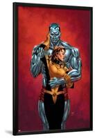 Astonishing X-Men No.6 Cover: Colossus, Shadowcat, Pryde and Kitty-John Cassaday-Lamina Framed Poster